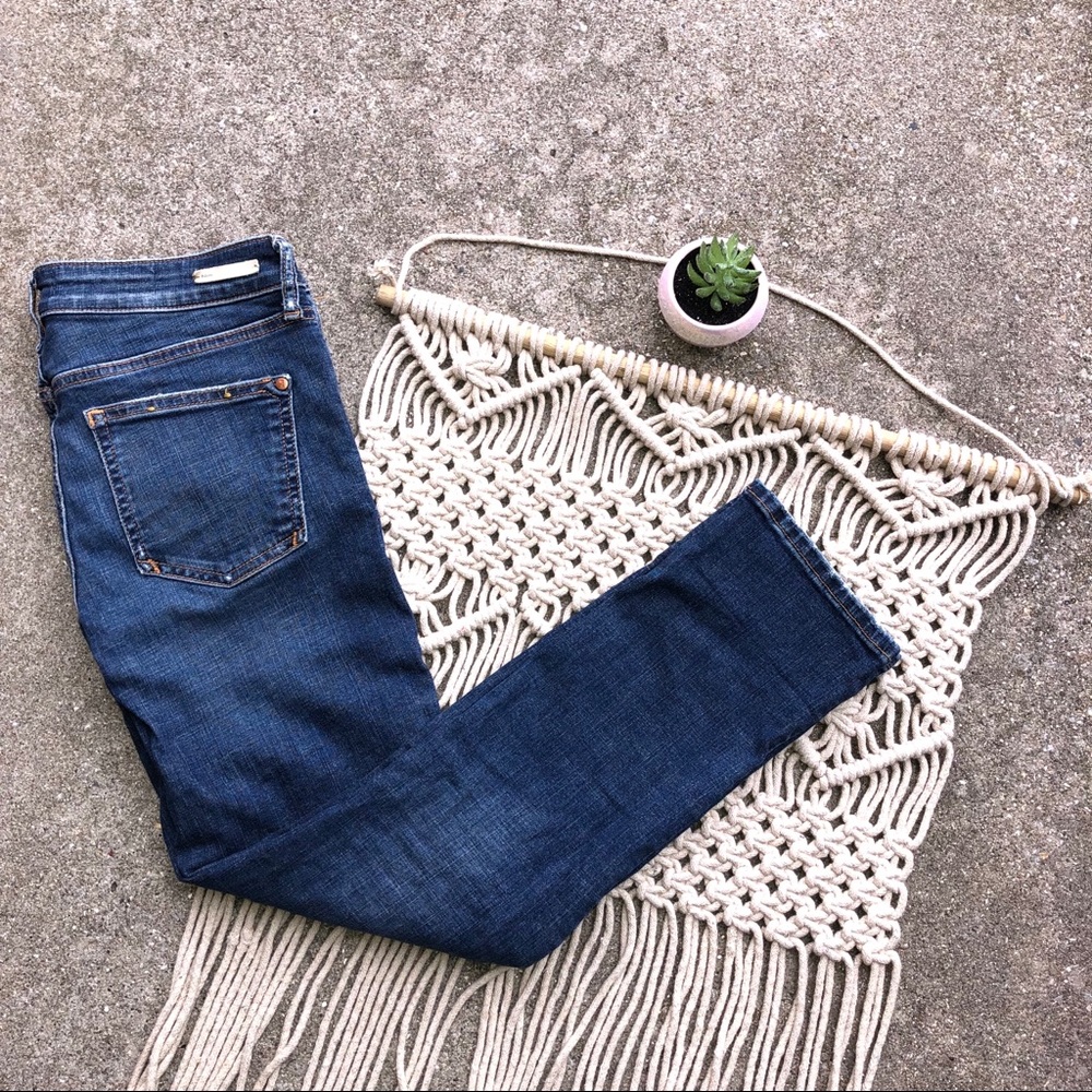 Pilcro and the Letterpress Cropped Jeans Size 25